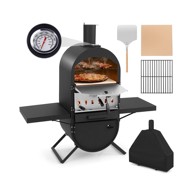 COSTWAY vanjska peć za pizzu 12" s navlakom od tkanine 600D i roštiljem